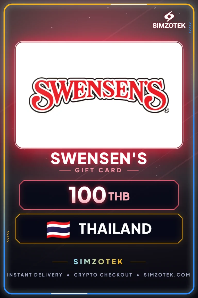 بطاقة هدايا Swensen's (تايلاند)