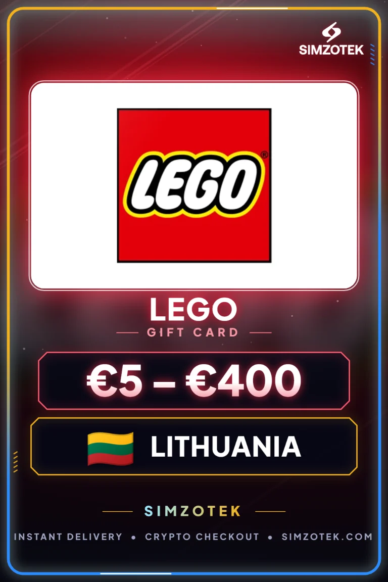 LEGO Geschenkkarte (Litauen)
