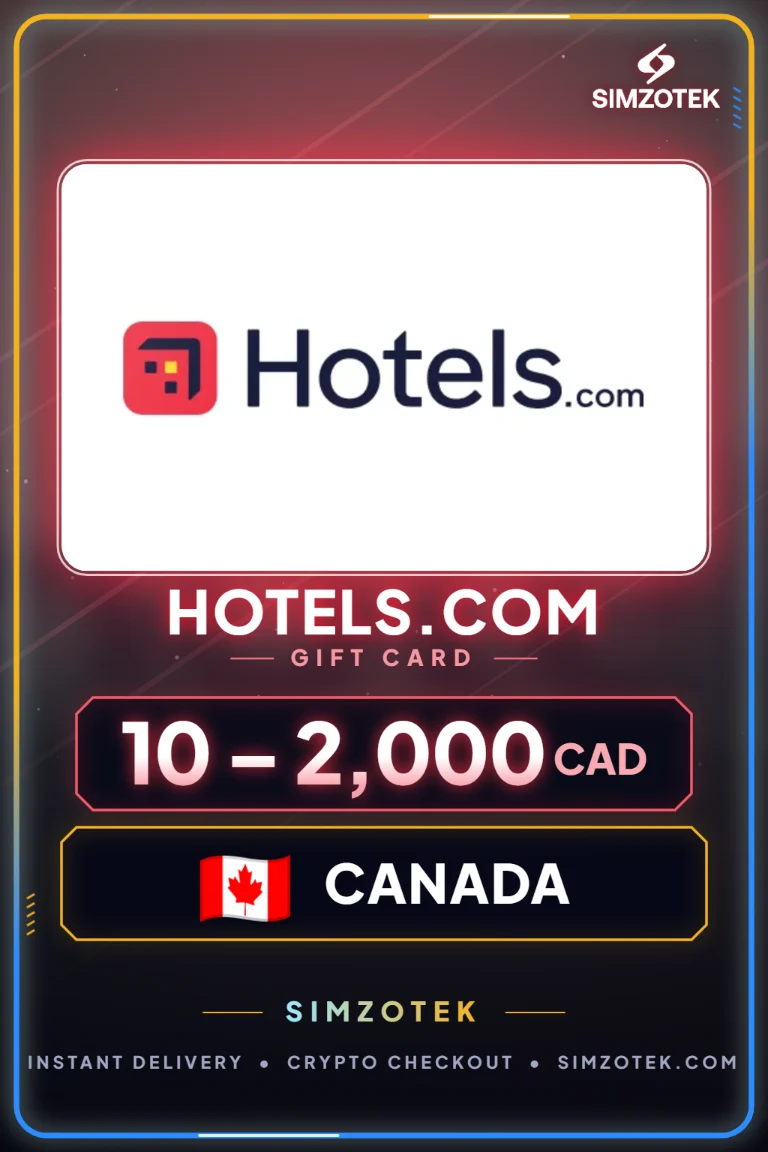 Поклон картица Hotels.com (Канада)