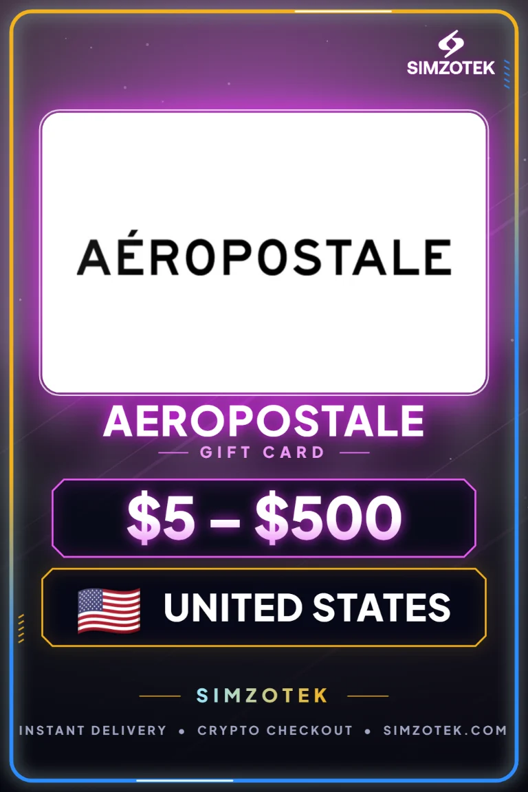 Carta regalo Aeropostale (Stati Uniti)