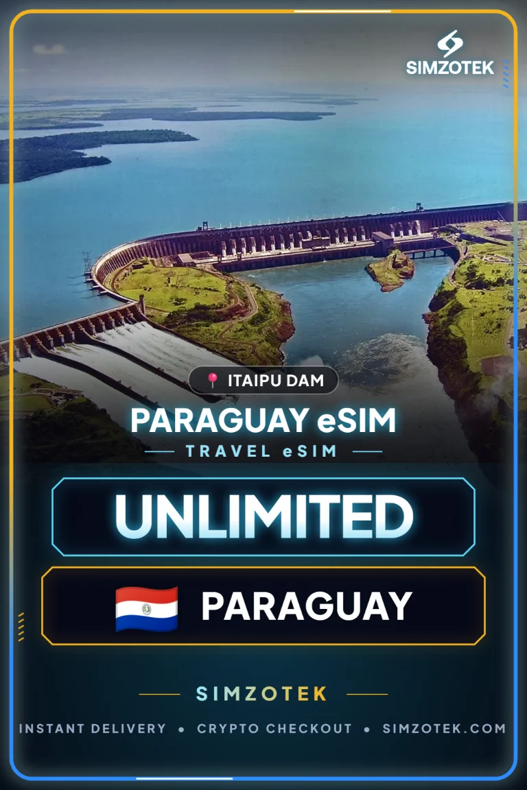 Парагвај eSIM – Неограничен интернет