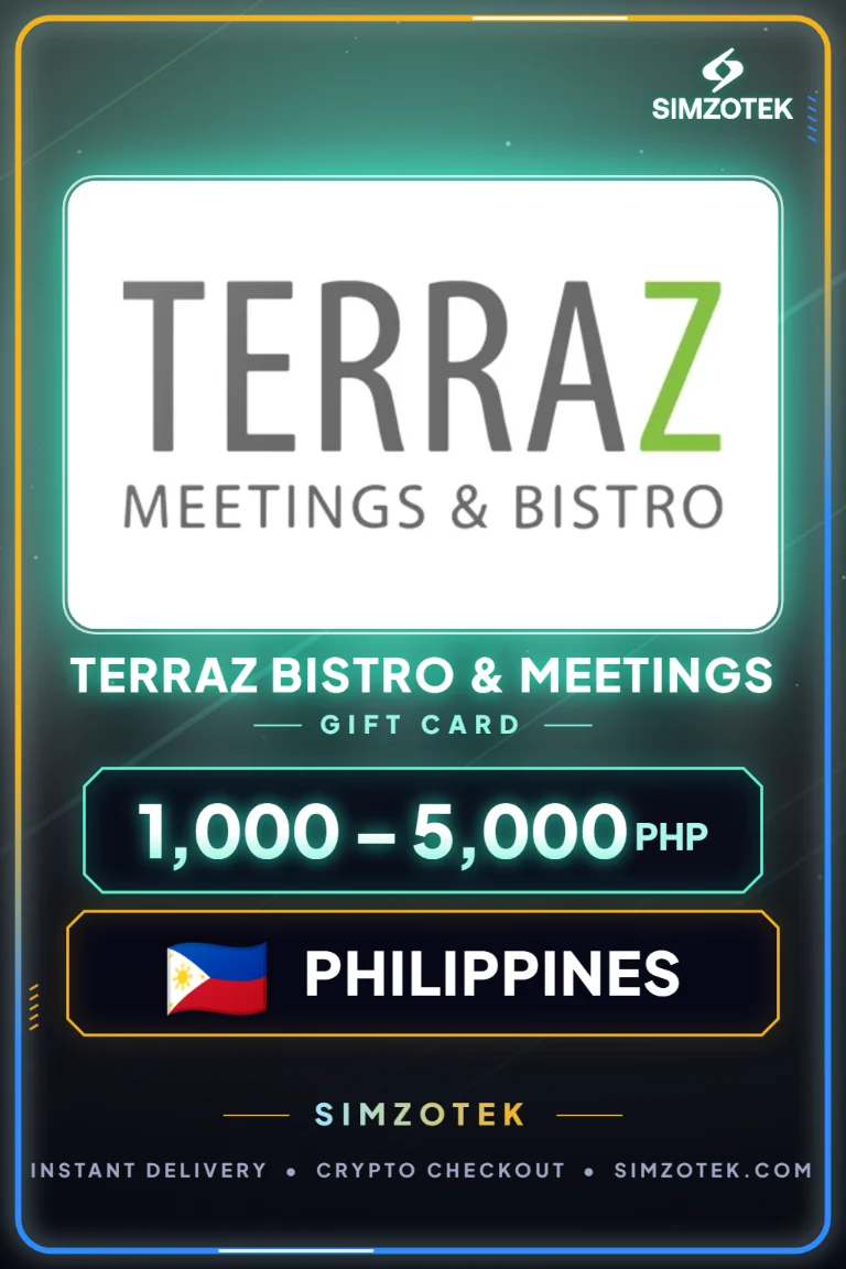 Terraz Bistro & Meetings Gift Card (Philippines)