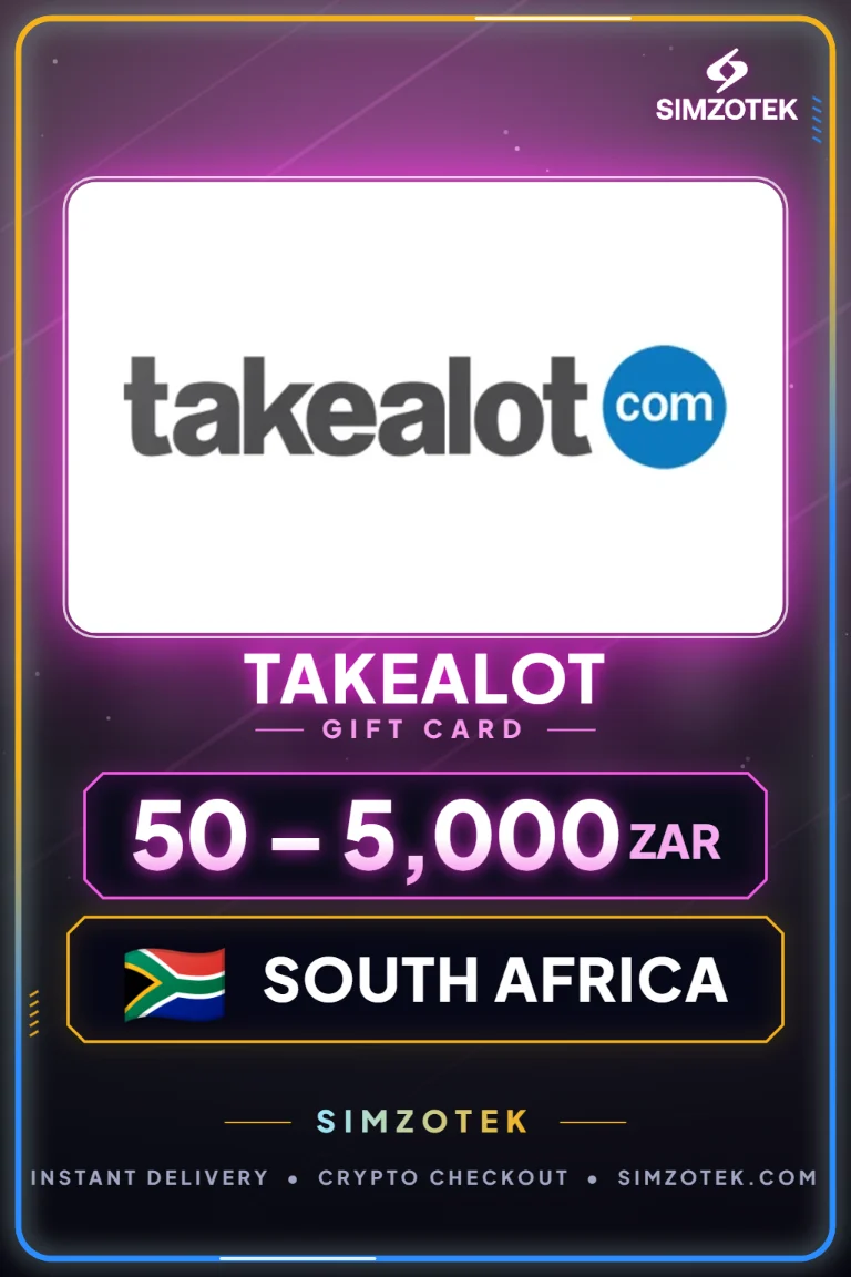 Takealot Gift Card (ອາຟຣິກາໃຕ້)