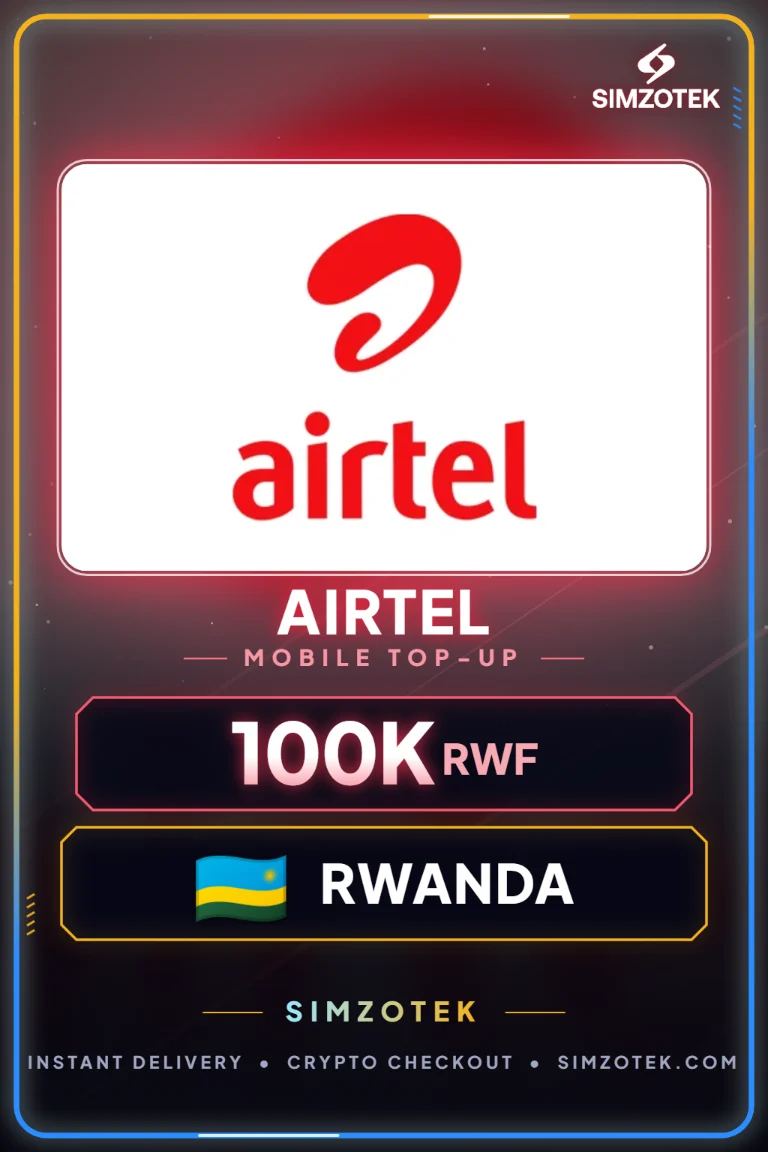 Airtel Mobile Top-Up (Ruanda)