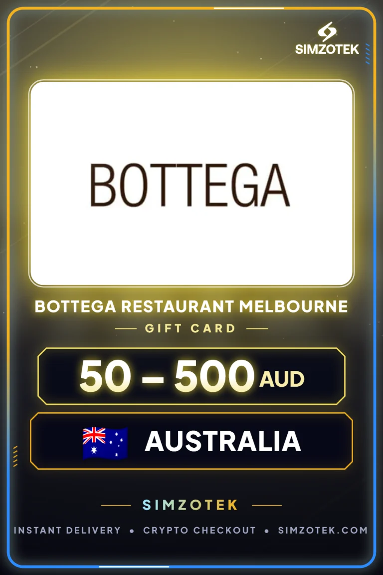 Bottega Restaurant Melbourne Geschenkkarte (Australien)