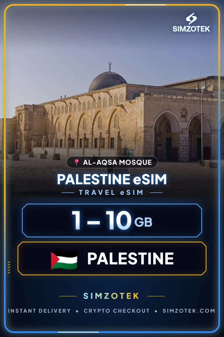 Palestine eSIM – Data Plans
