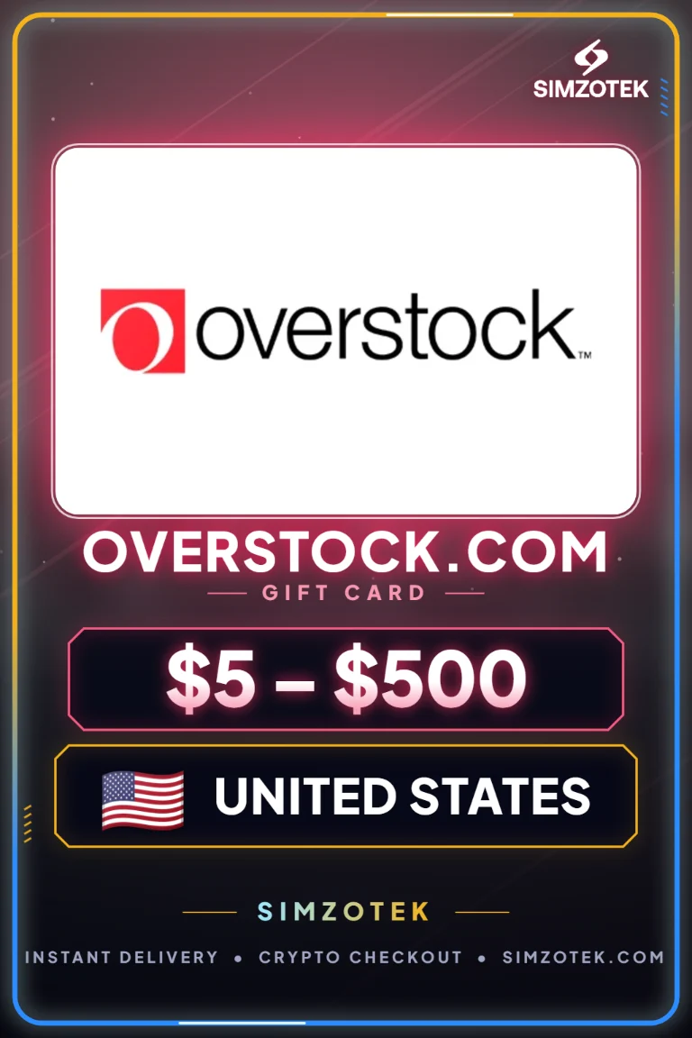 Overstock.com 기프트카드 (미국)