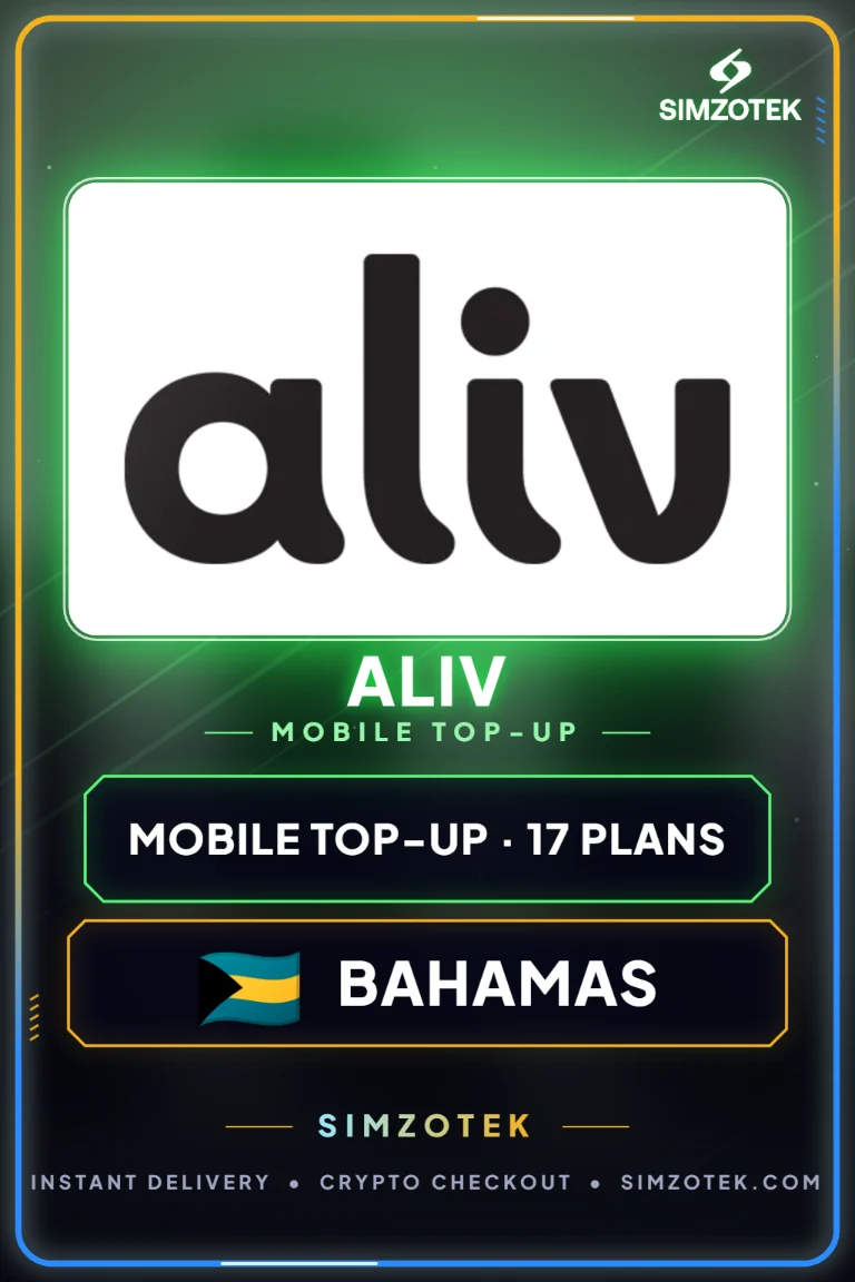 ALIV Mobile Top-Up (Bahamy)