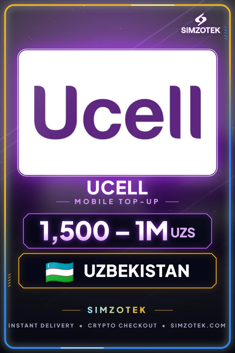 Ucell Mobile Top-Up (Uzbekistan)