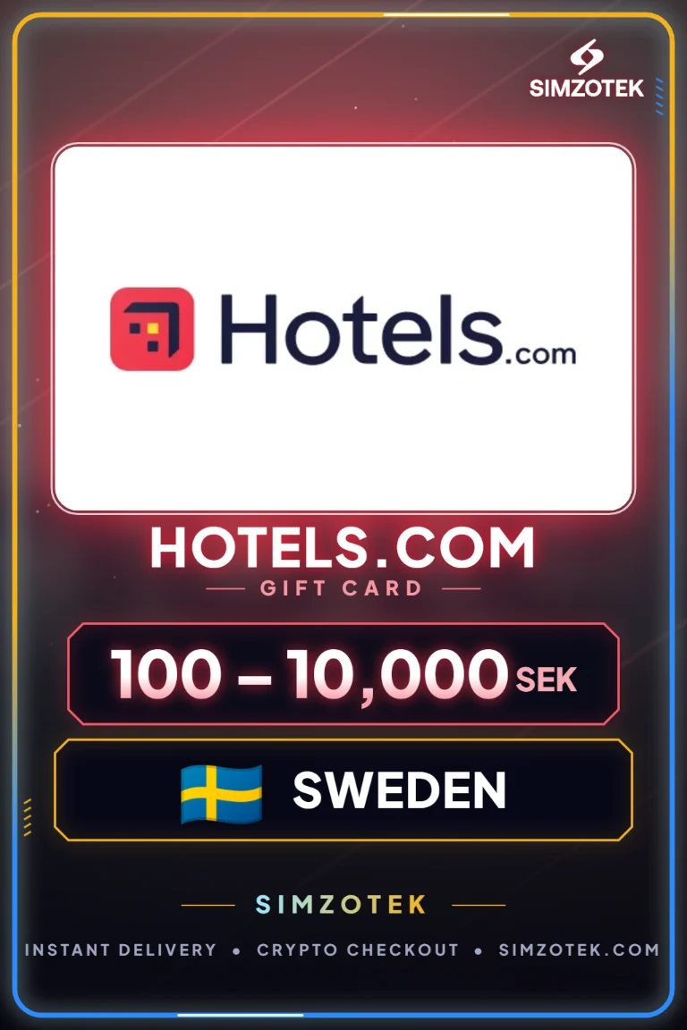 Carta regalo Hotels.com (Svezia)