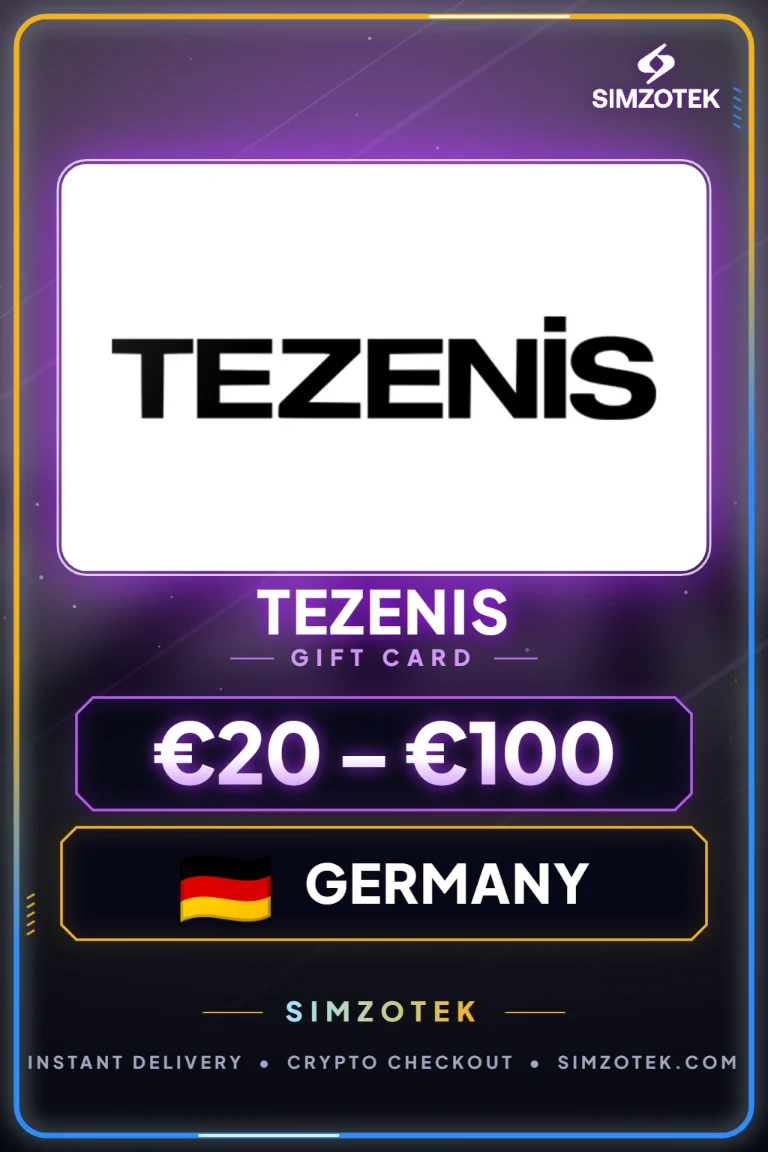 บัตรของขวัญ Tezenis (เยอรมนี)
