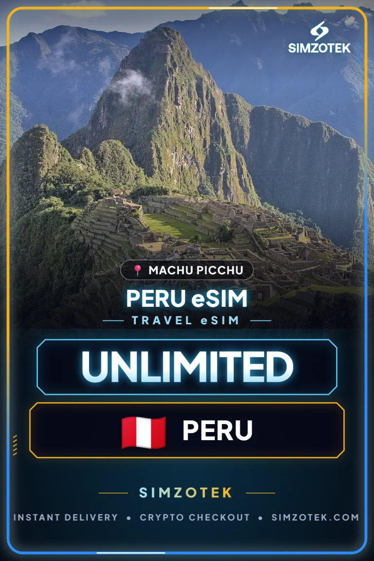 Peru eSIM – Unlimited Data