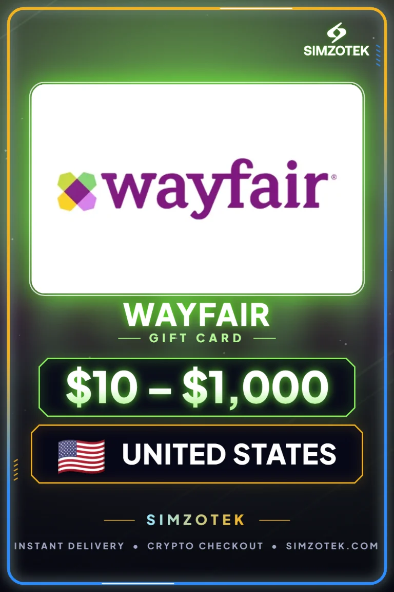 Darilna kartica Wayfair (Združene države Amerike)