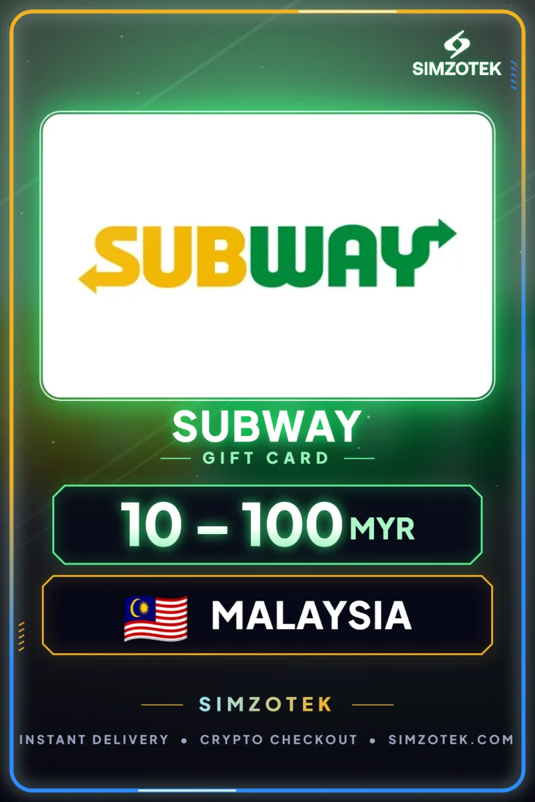 บัตรของขวัญ Subway (มาเลเซีย)