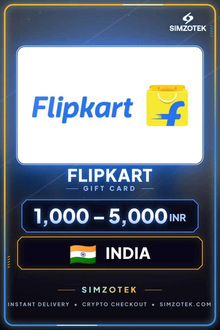 FlipKart Gift Card (India)