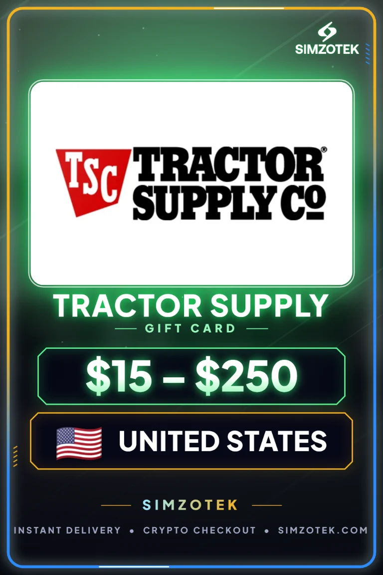 Tractor Supply 기프트카드 (미국)