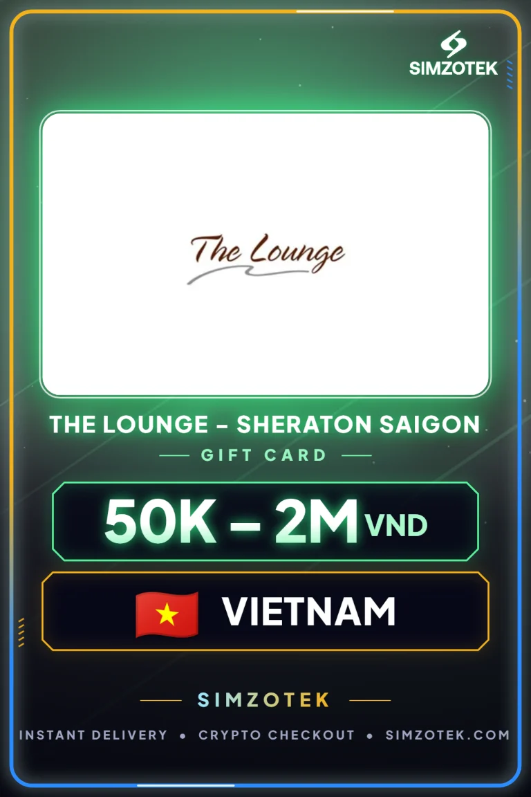 Поклон картица The Lounge - Sheraton Saigon (Вијетнам)