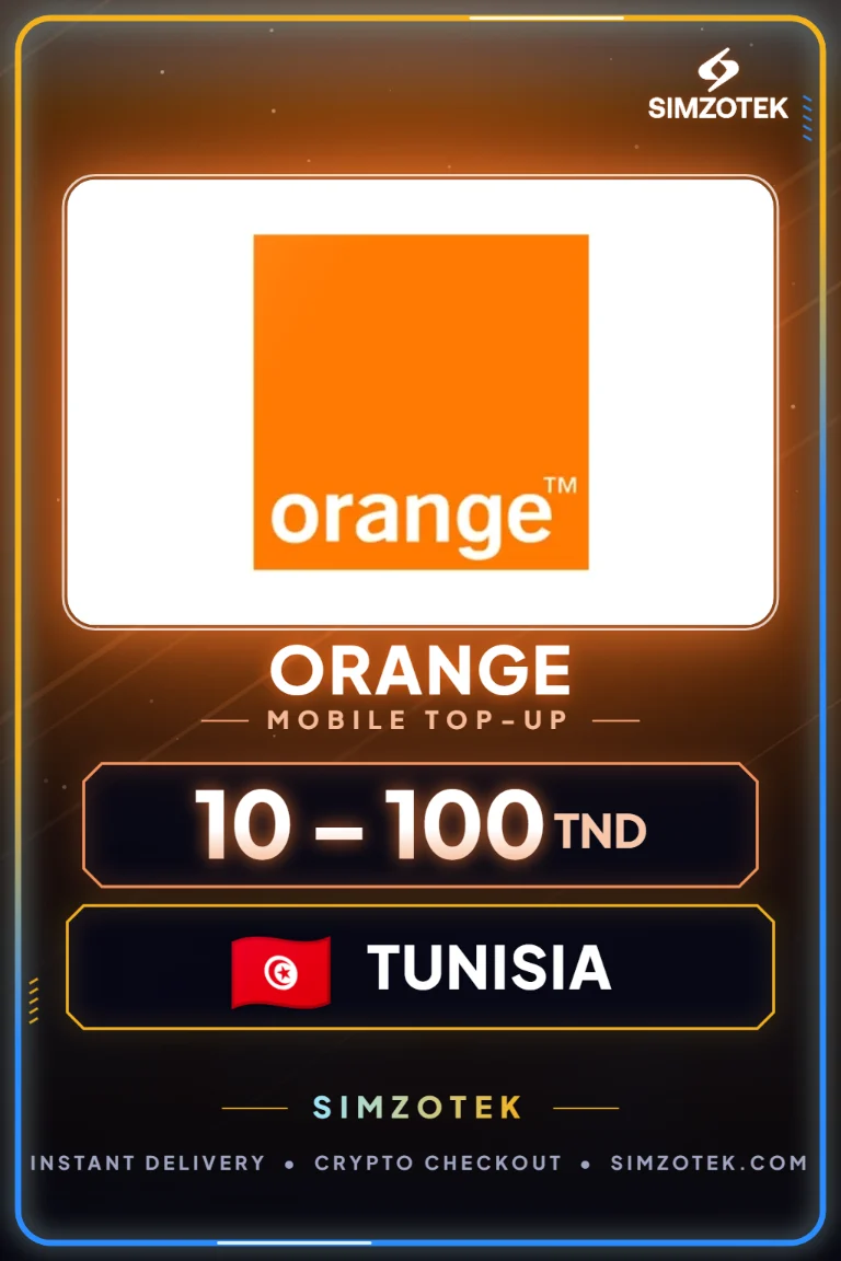 Orange Mobile Top-Up (Tunisia)