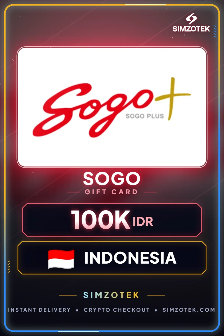 Carta regalo SOGO (Indonesia)