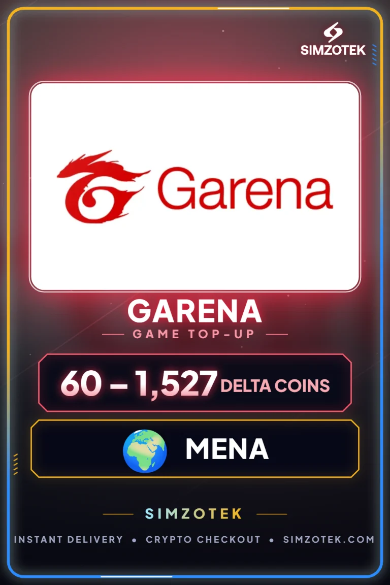 Garena Delta Force Delta Coins Code (Middle East & North Africa)