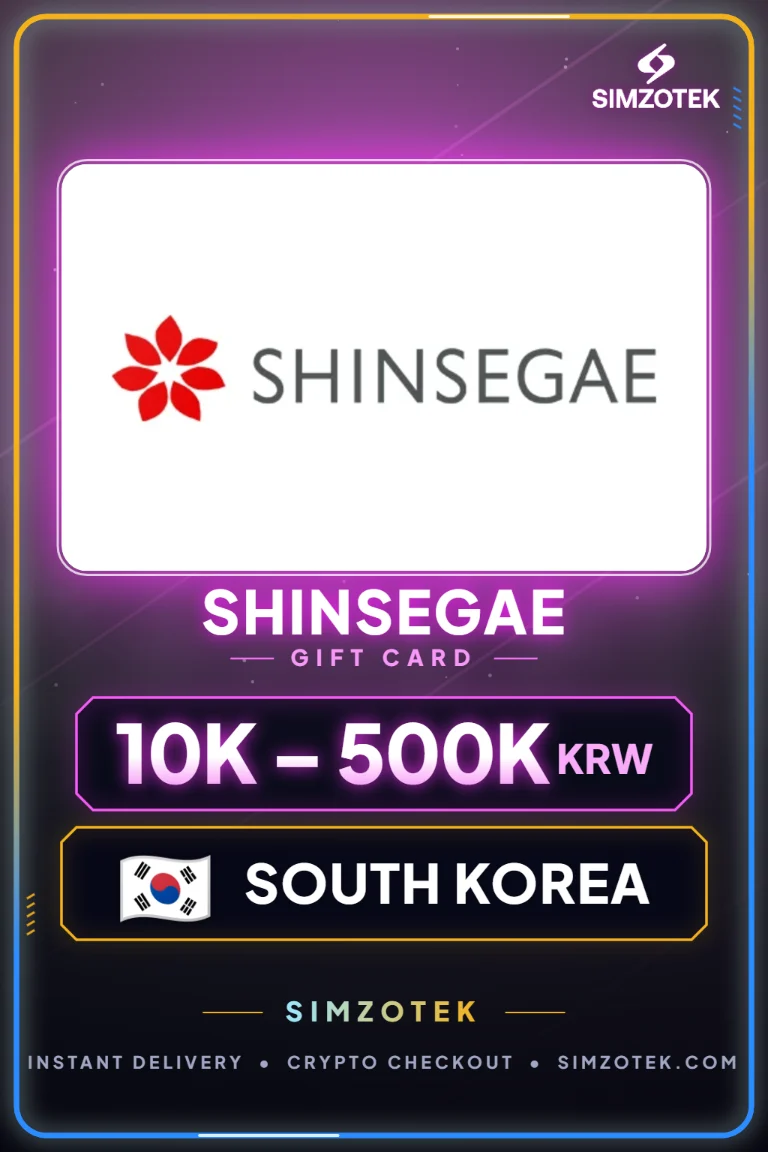 Поклон картица Shinsegae (Јужна Кореја)
