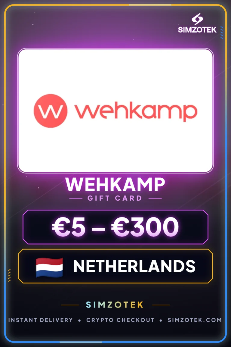 บัตรของขวัญ Wehkamp (เนเธอร์แลนด์)