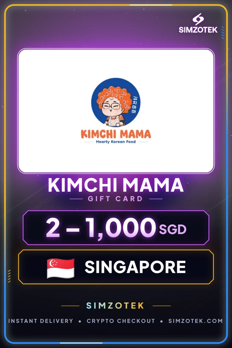Kimchi Mama Gift Card (Singapore)