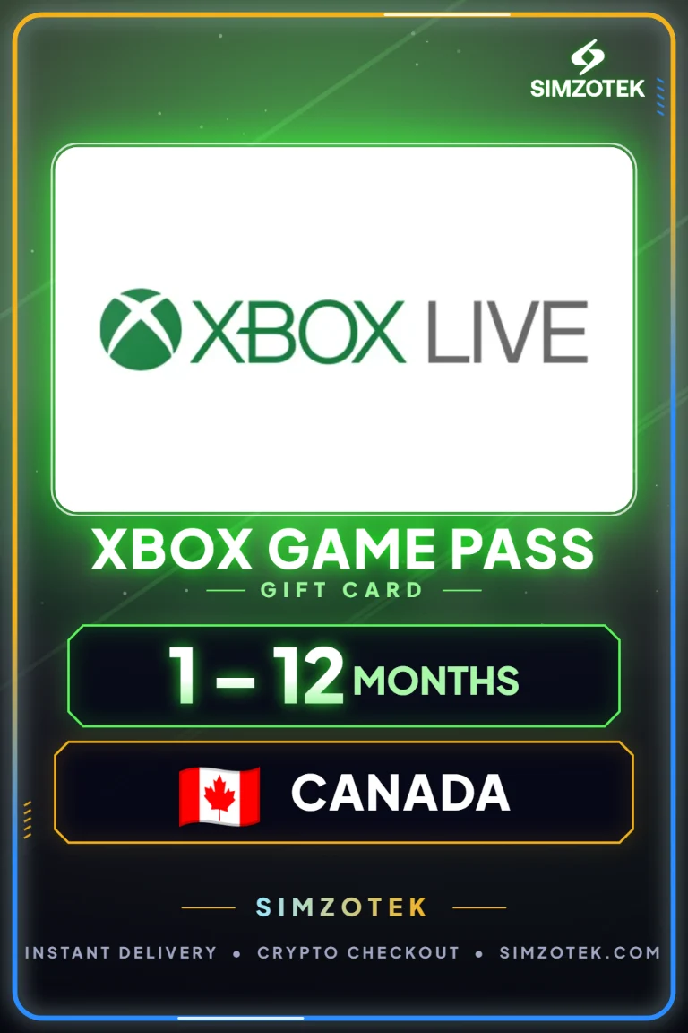 Xbox Game Pass Subscription (Canada)