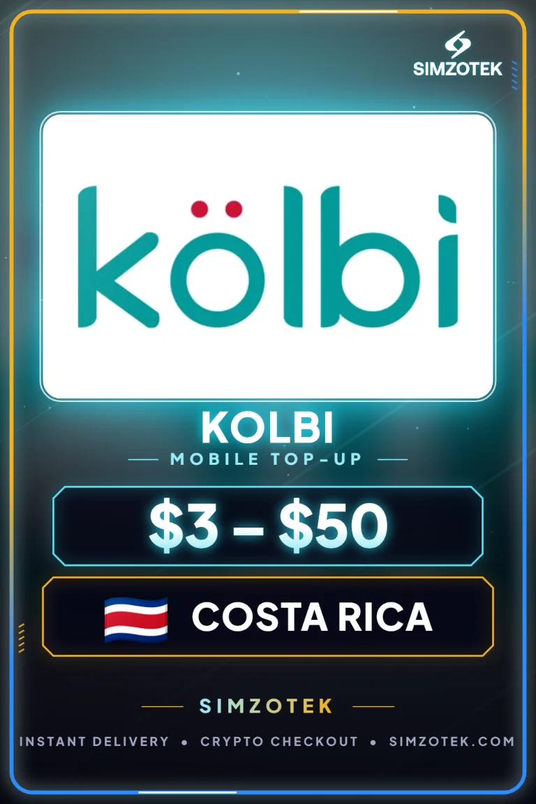 เติมเงินมือถือ Kolbi (คอสตาริกา)