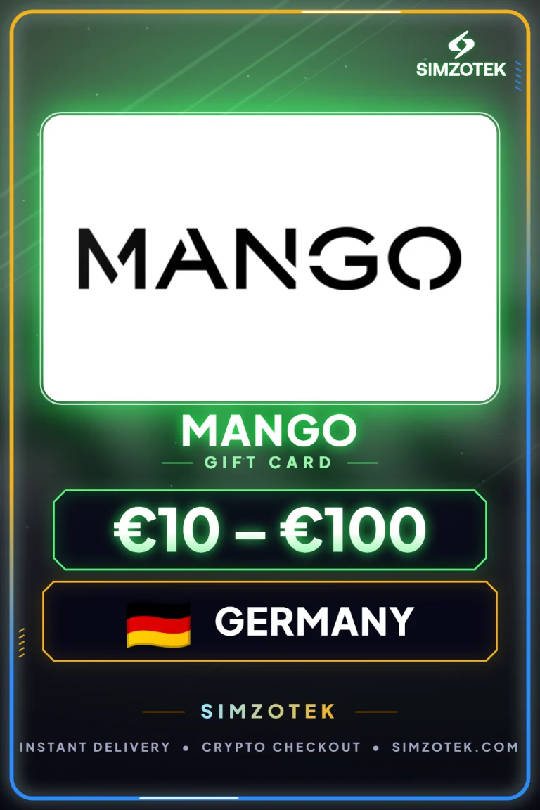 Dárková karta Mango (Německo)