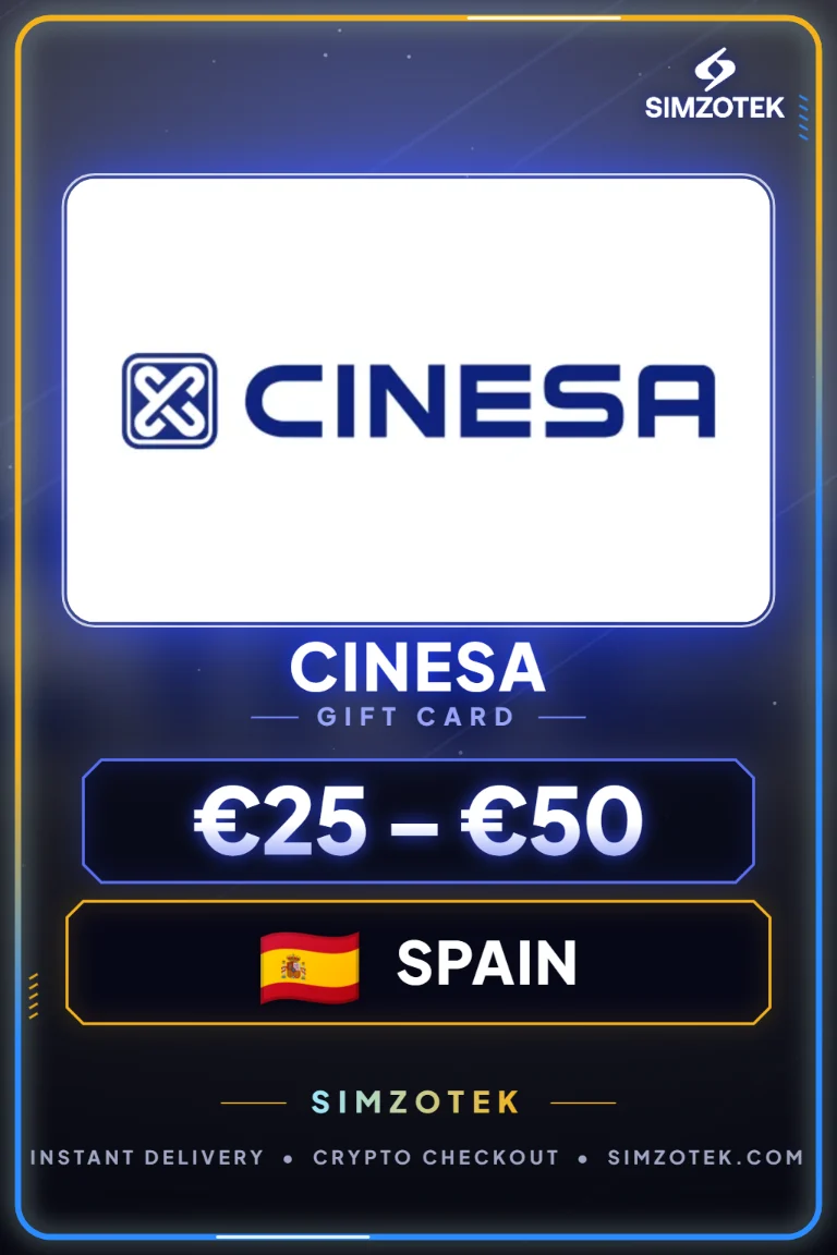 Dárková karta Cinesa (Španělsko)