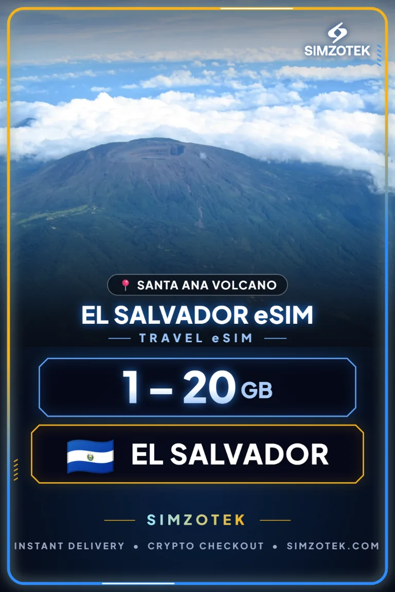 eSIM Salwador – pakiety internetowe