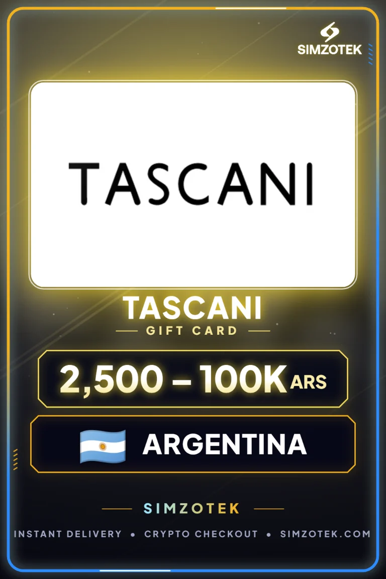 Tascani Gift Card (Argentina)