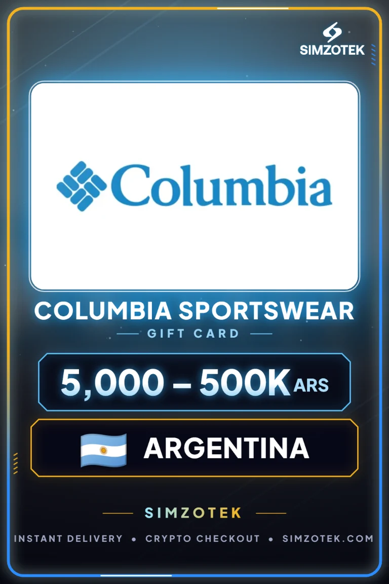 Columbia Sportswear 禮品卡 (阿根廷)