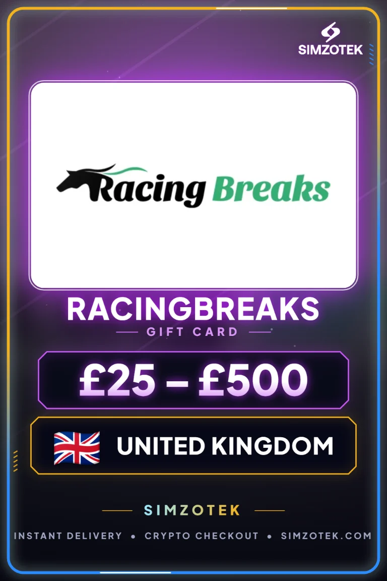 Thẻ quà tặng RacingBreaks (Vương quốc Anh)