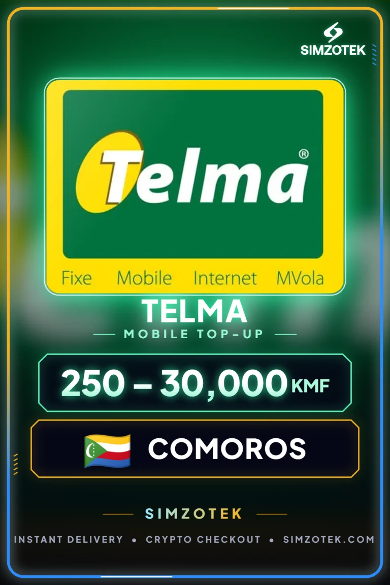 Telma Mobile Top-Up (Komory)