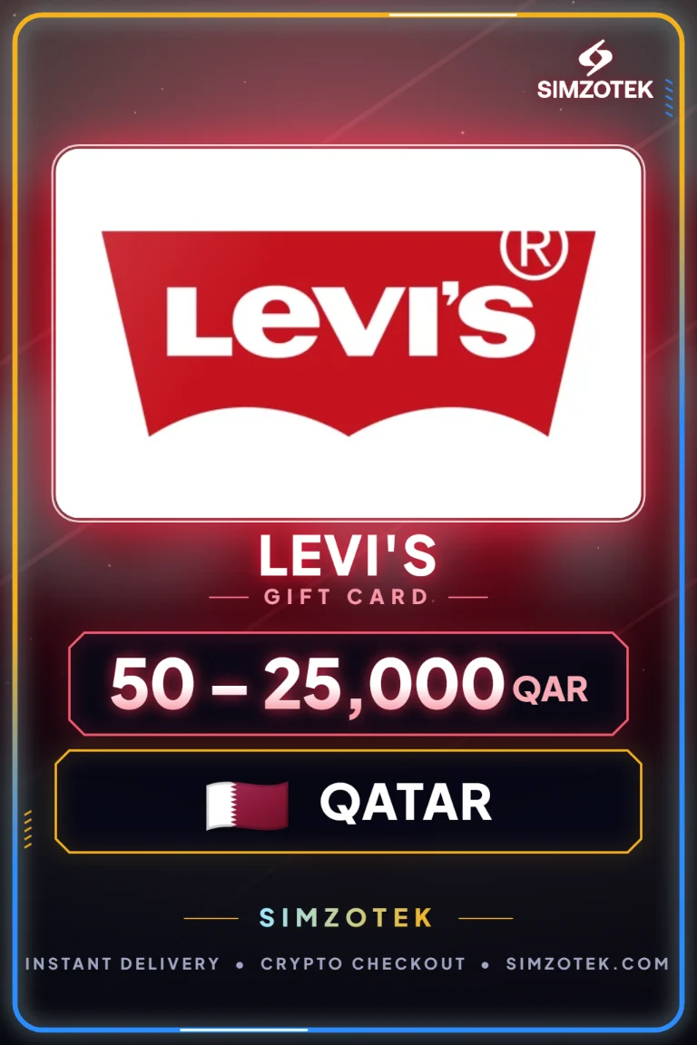 Levi's 기프트카드 (카타르)