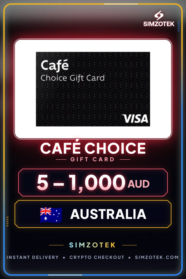 Carta regalo Café Choice (Australia)