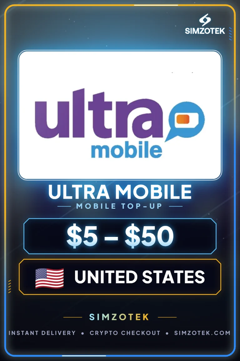 Ultra Mobile Mobile Top-Up (Stati Uniti)
