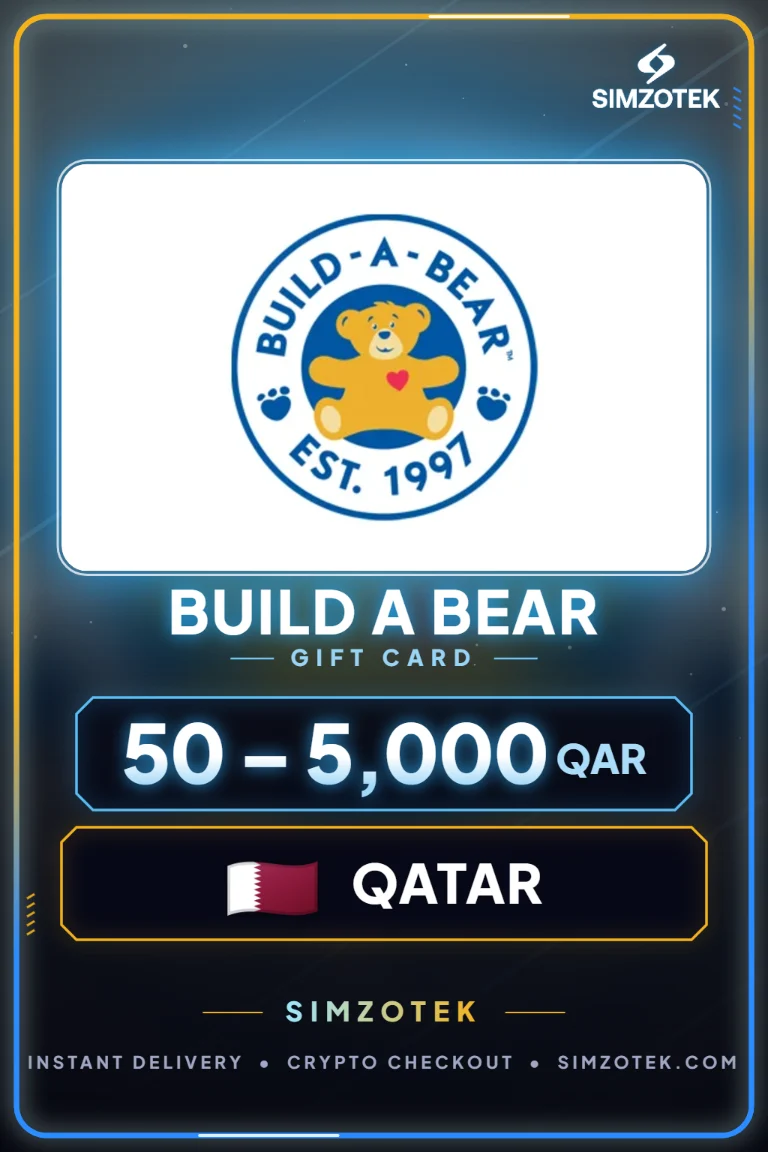 Karta podarunkowa Build A Bear (Katar)