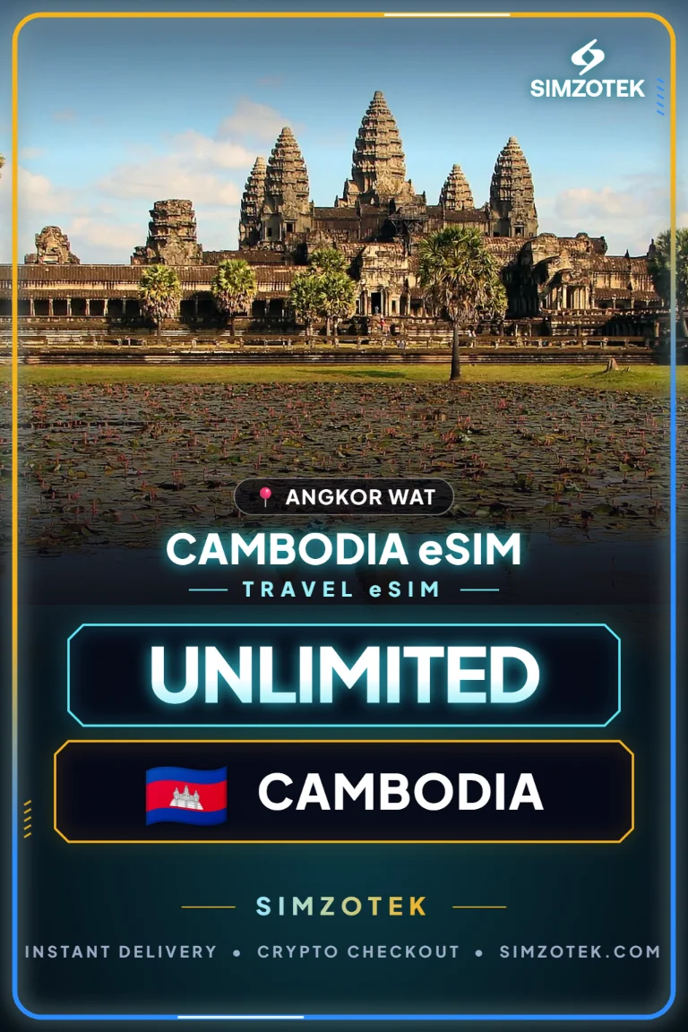 柬埔寨 eSIM – 無限上網