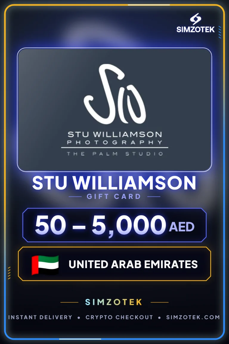 Dárková karta Stu Williamson (Spojené arabské emiráty)