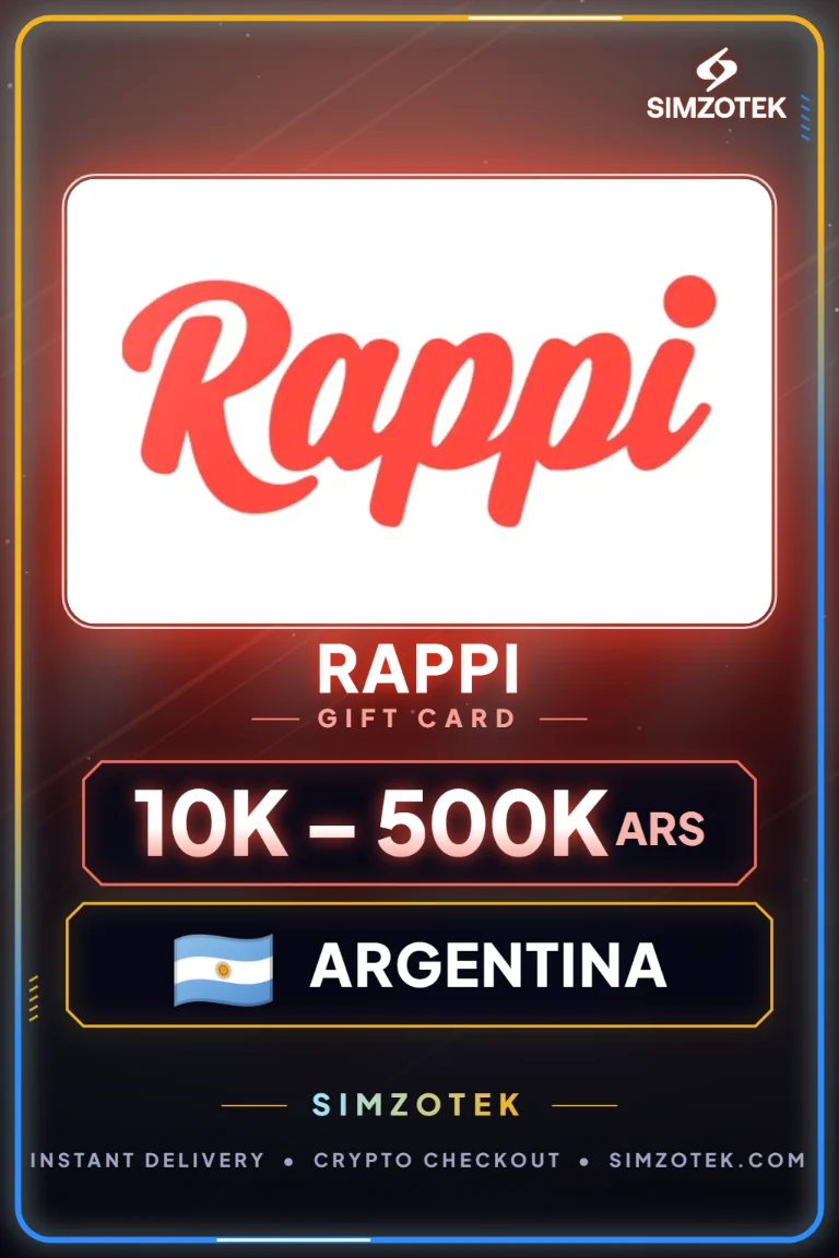 Karta podarunkowa Rappi (Argentyna)