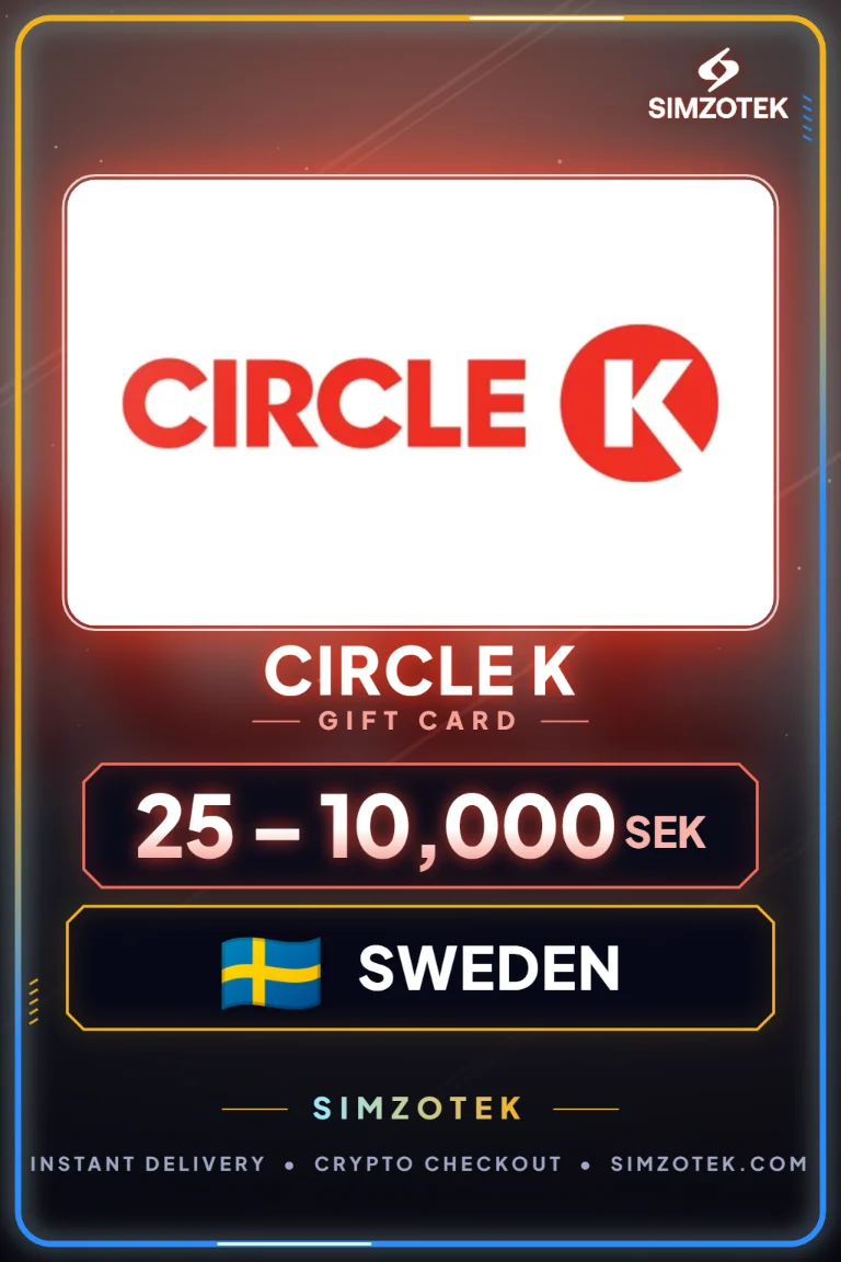 Circle K Geschenkkarte (Schweden)