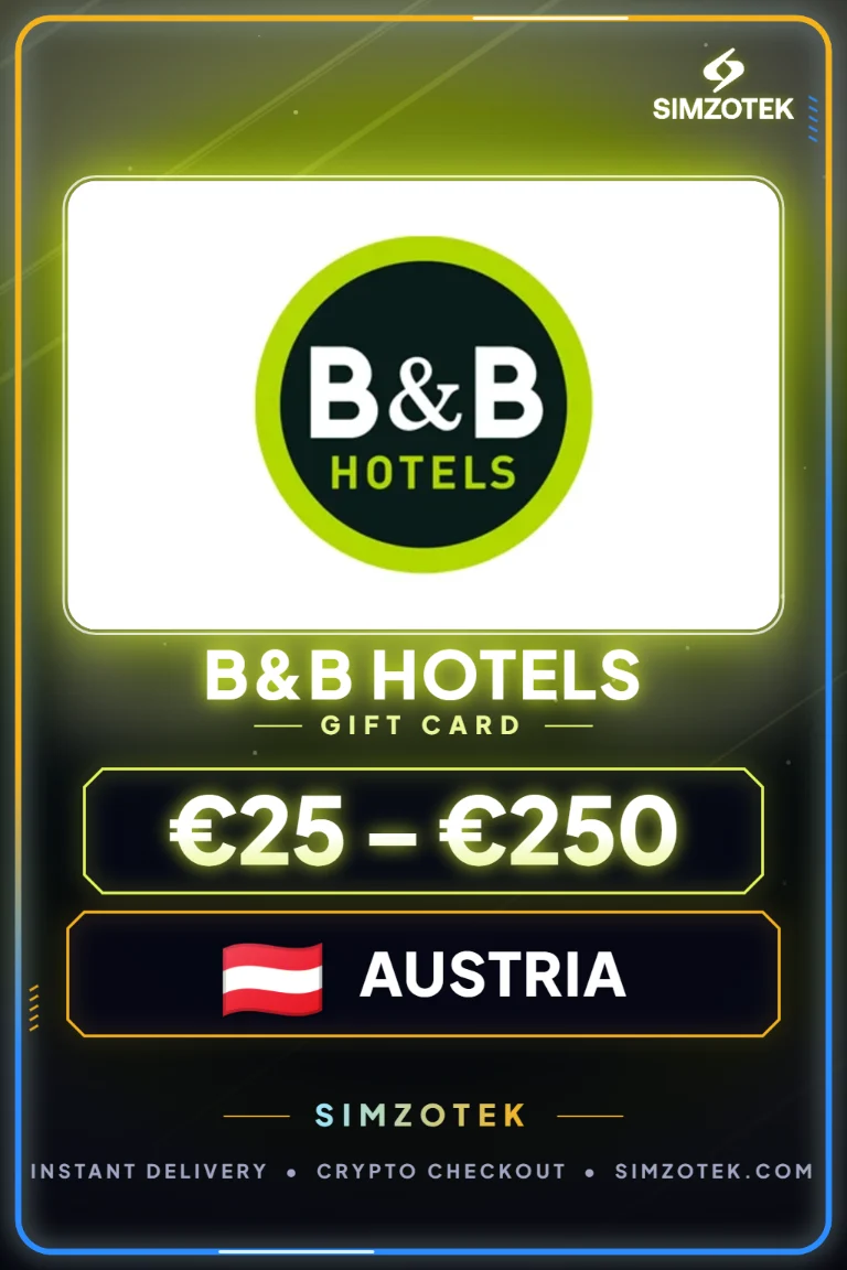 B&B Hotels Gift Card (Austria)
