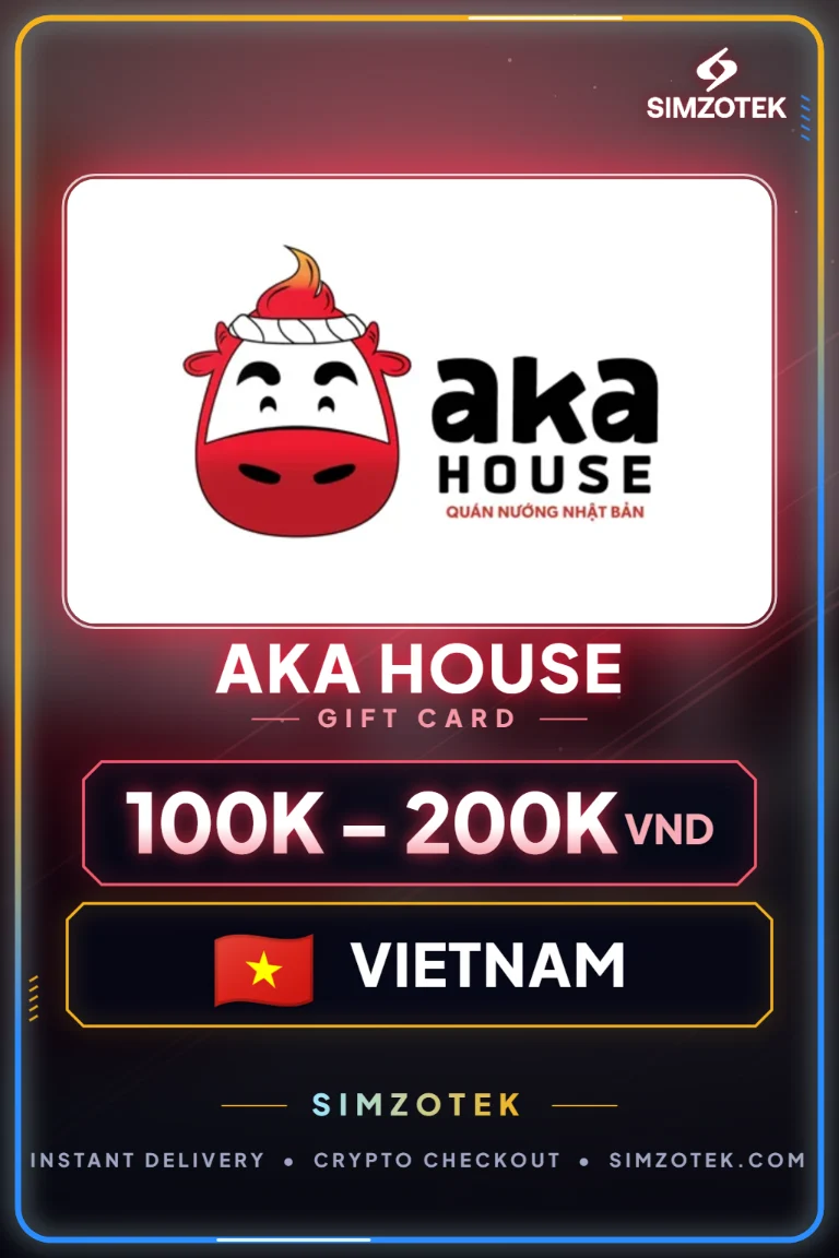 Carta regalo Aka House (Vietnam)