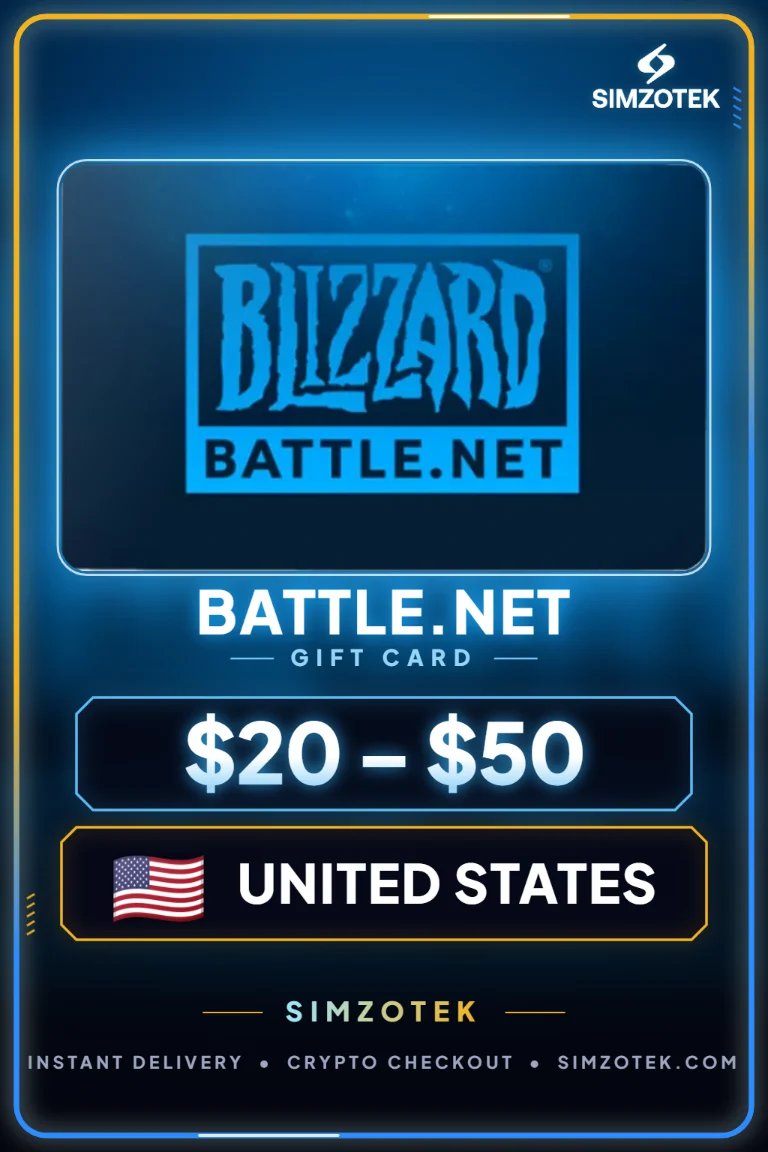 Carta regalo Battle.net (Stati Uniti)