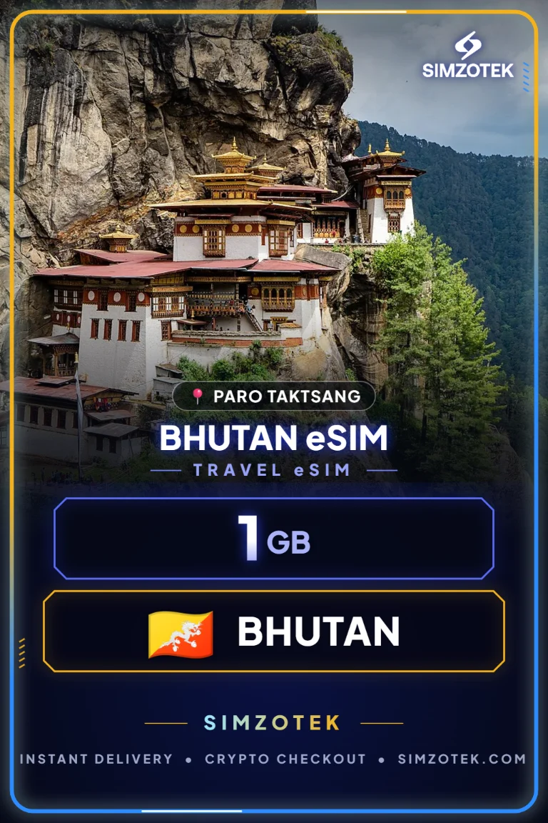 eSIM Bhutan – Piani dati