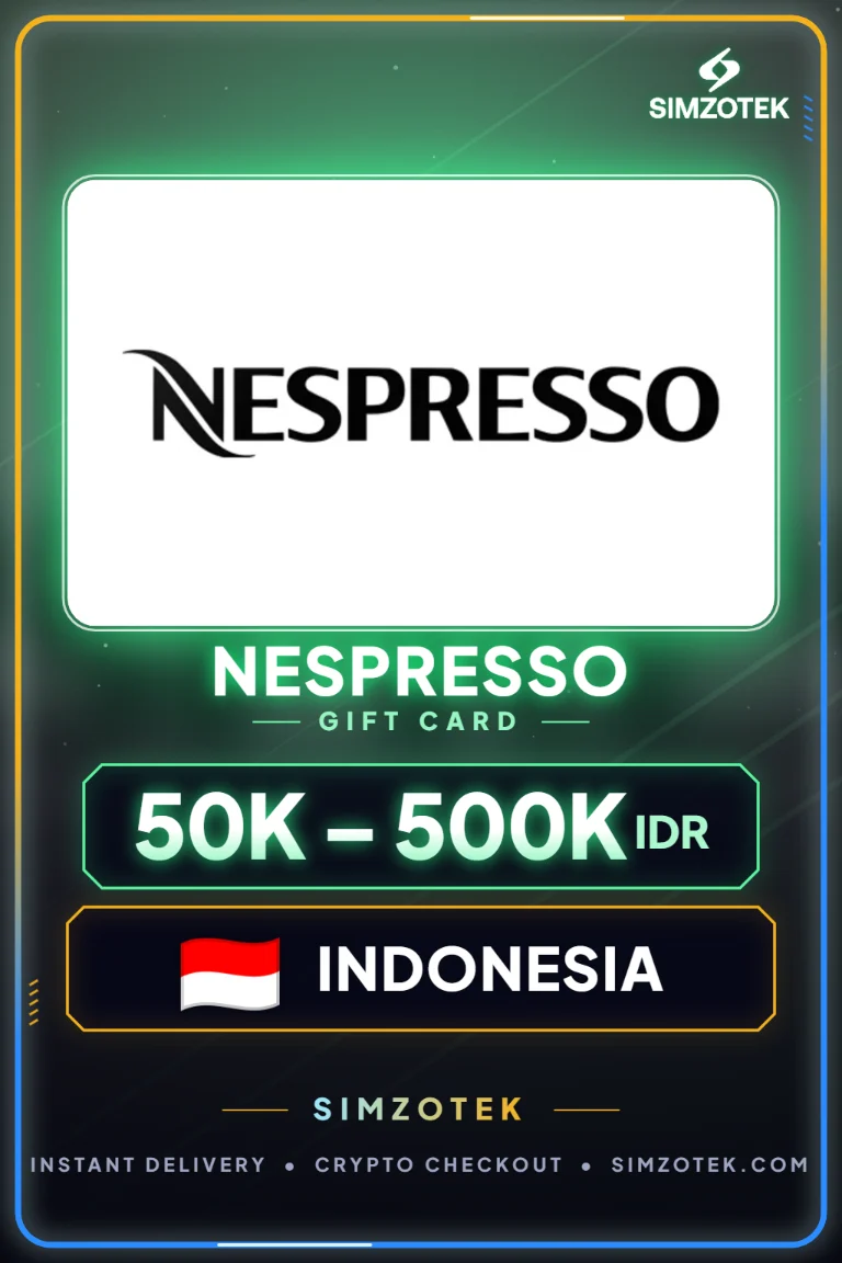 Nespresso 기프트카드 (인도네시아)