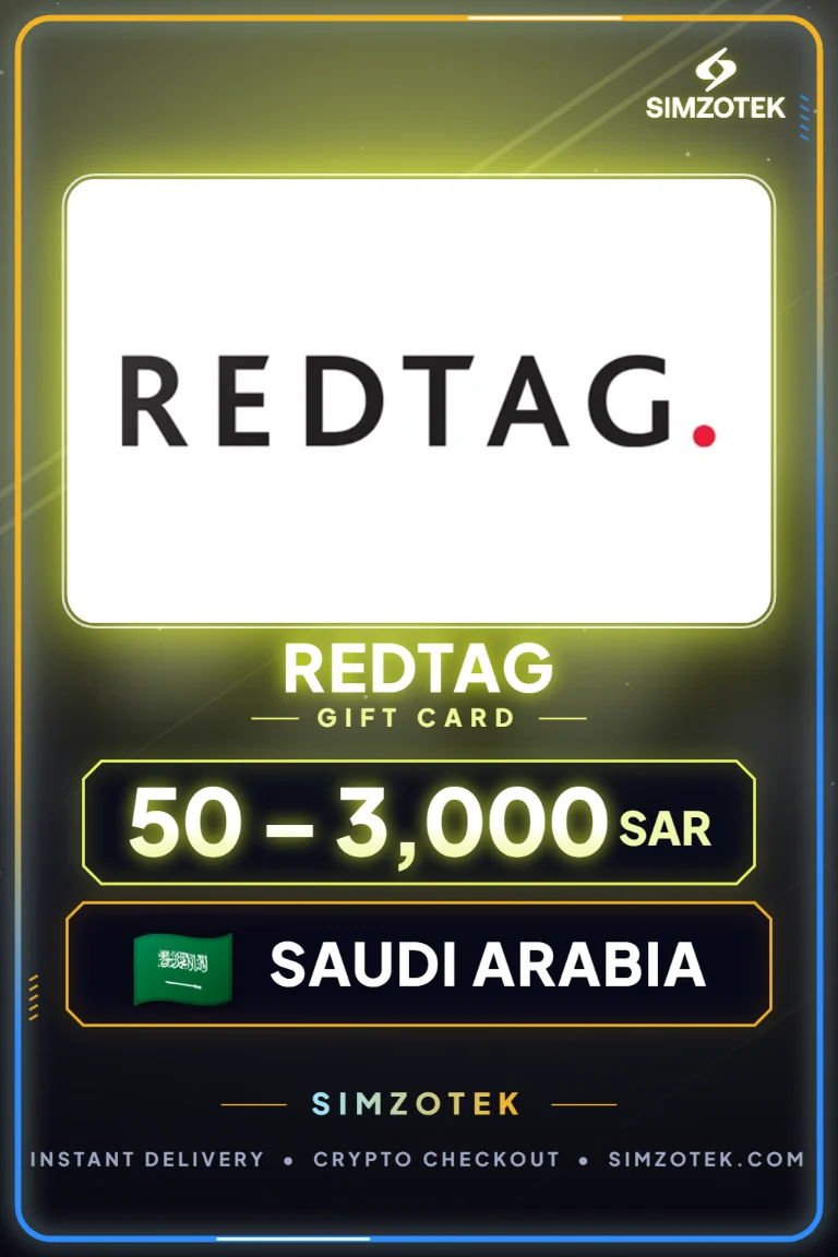 REDTAG 기프트카드 (사우디아라비아)